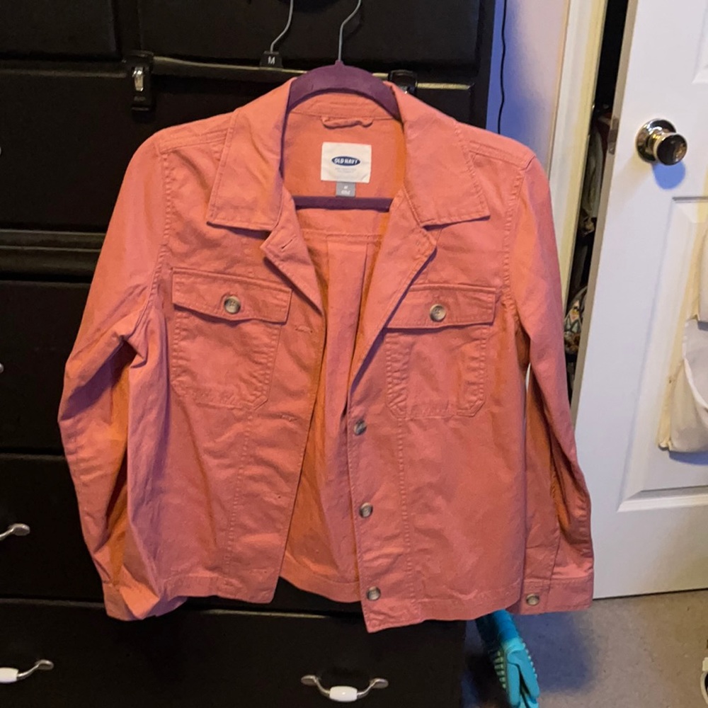 Peach jacket
